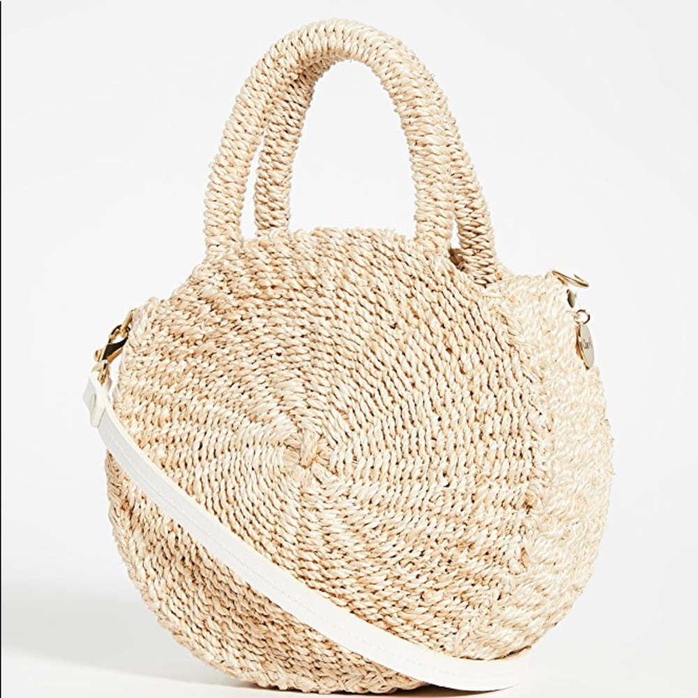 CLARE V Alice Mini Bag in Natural